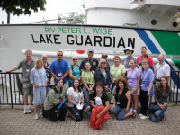 All aboard the Guardian for Lake Ontario