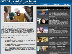 Engaging scientist home page