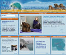 Screenshot of COSEE Alaska's home page