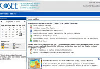 Moodle Learning Management System screenshot