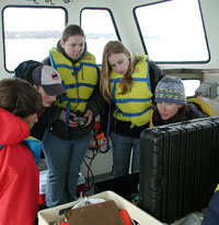 The BLOOM Program provides Maine students with real world ocean research experience
